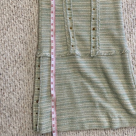 Zara MULTICOLORED TWEED DRESS WITH BUTTONS SIZE XS - Picture 8 of 8